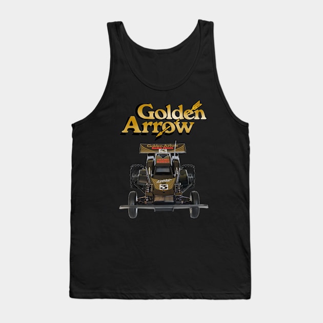 Golden Arrow Frame Buggy Tank Top by Nostalgia-RC